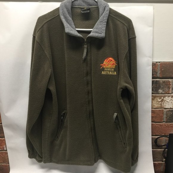 Fleece Jacket Perth Australia Size Large Men's - Picture 1 of 7